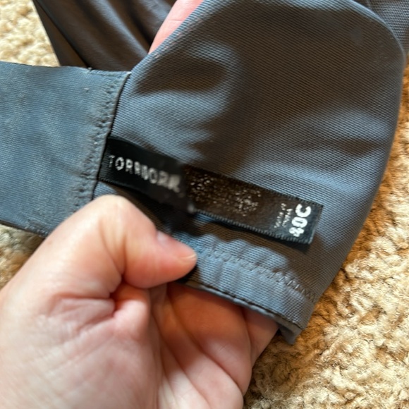 Torrid Curve Dark Gray Bra - Size 40C - Picture 5 of 7